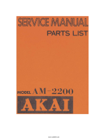 Akai AM-2200_service-manual 